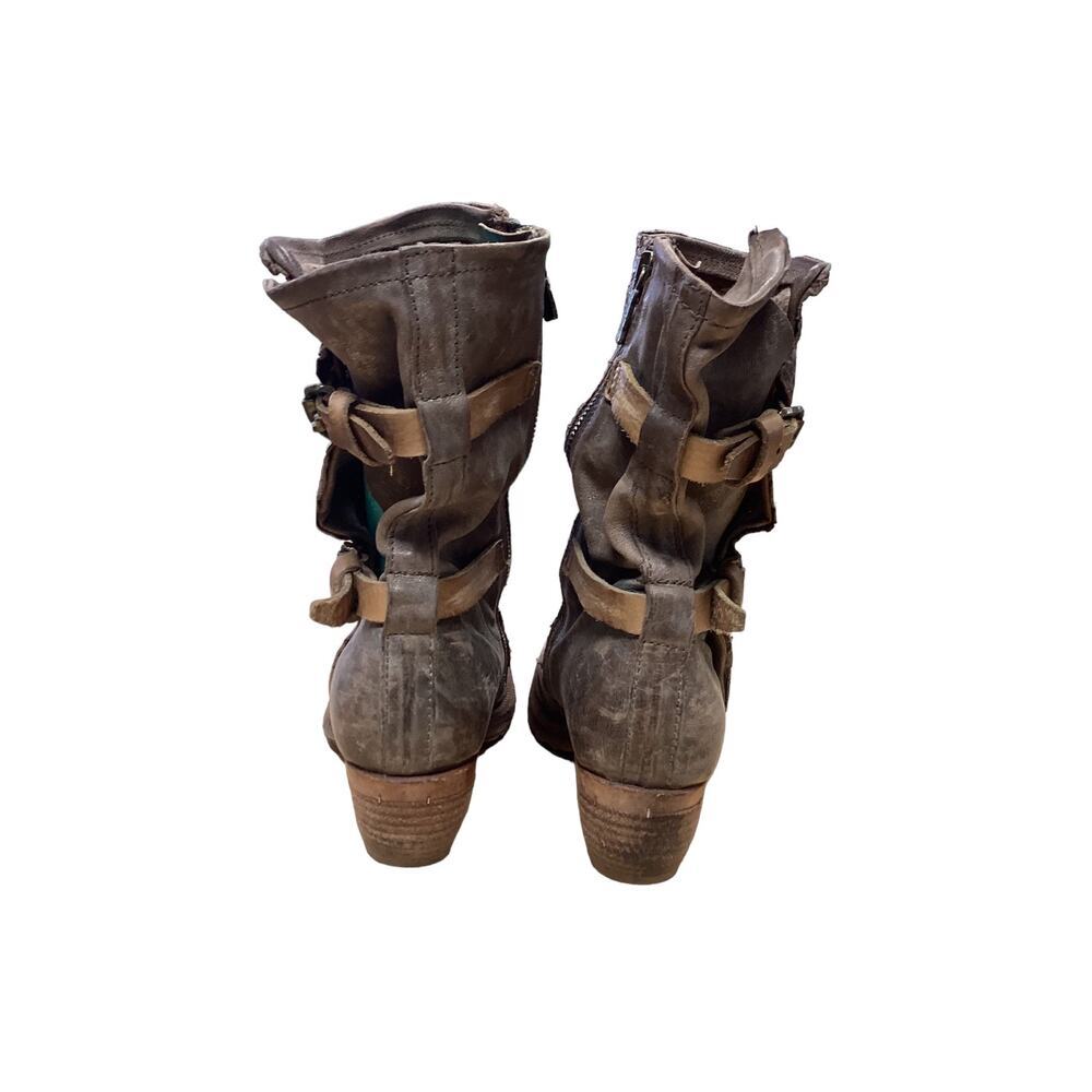A.S.98 Brown Ankle Boots - Picture 16 of 16